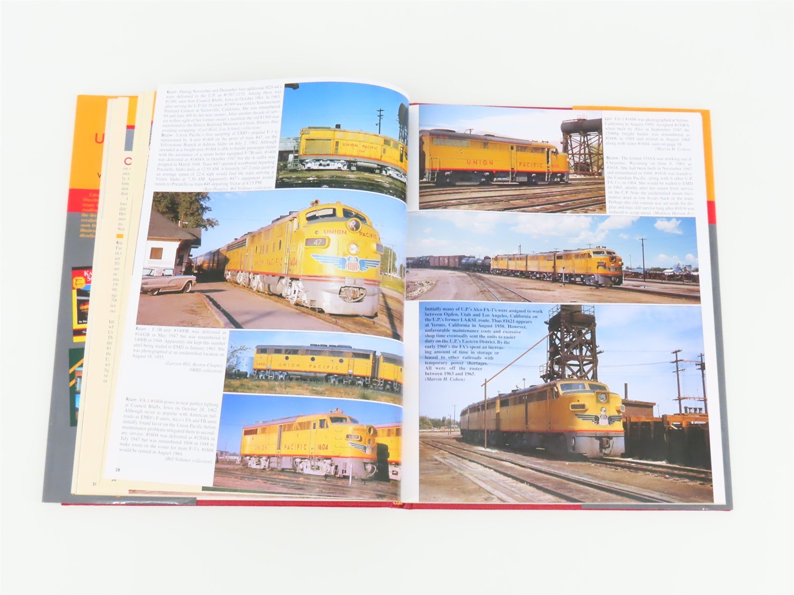 Morning Sun Union Pacific Diesels in Color V. 1 1934-1959 by Ed Austin ©2003