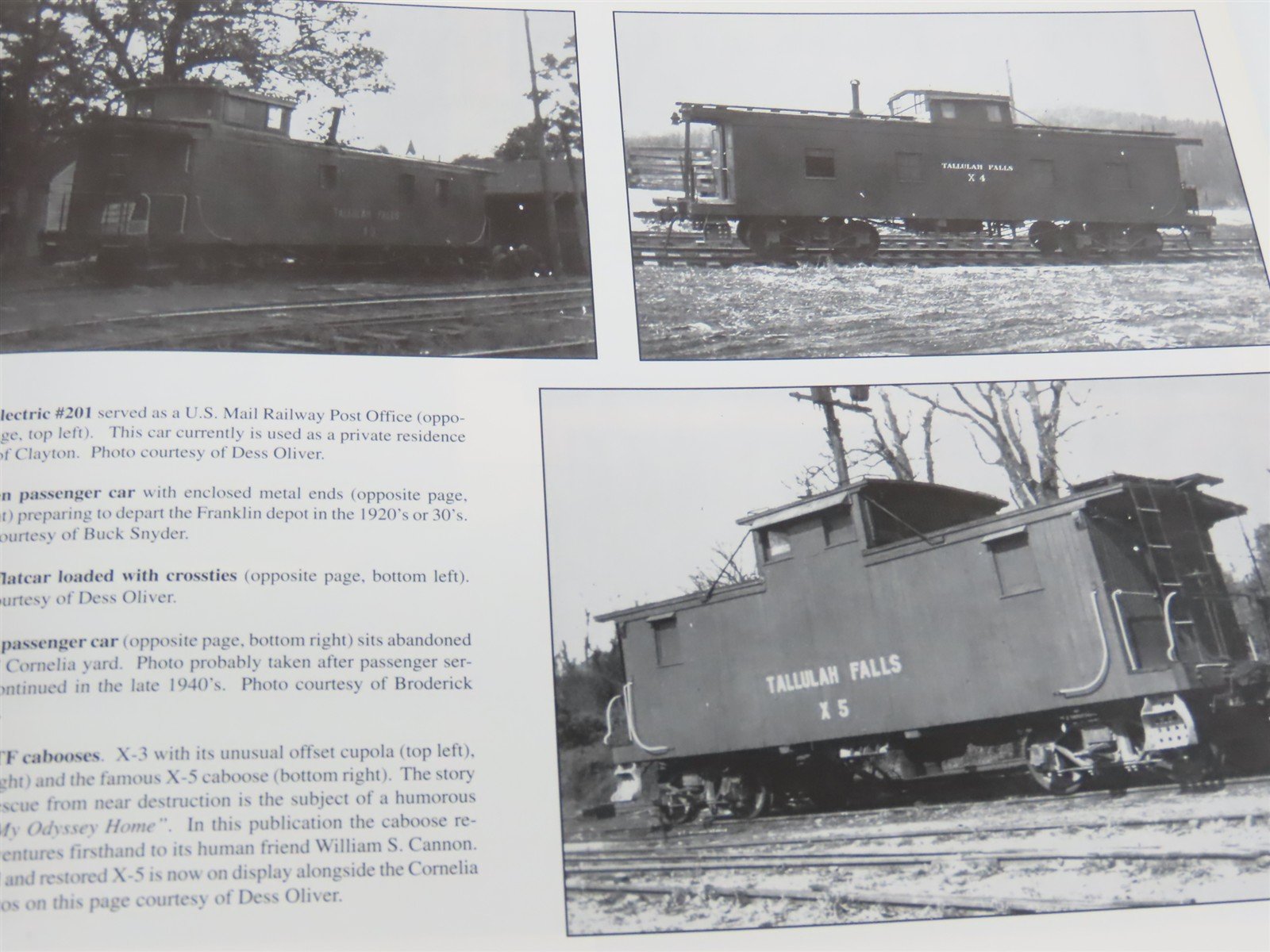 The Tallulah Falls Railroad 1898-1961 A Photographic Remembrance by Boyd ©1998