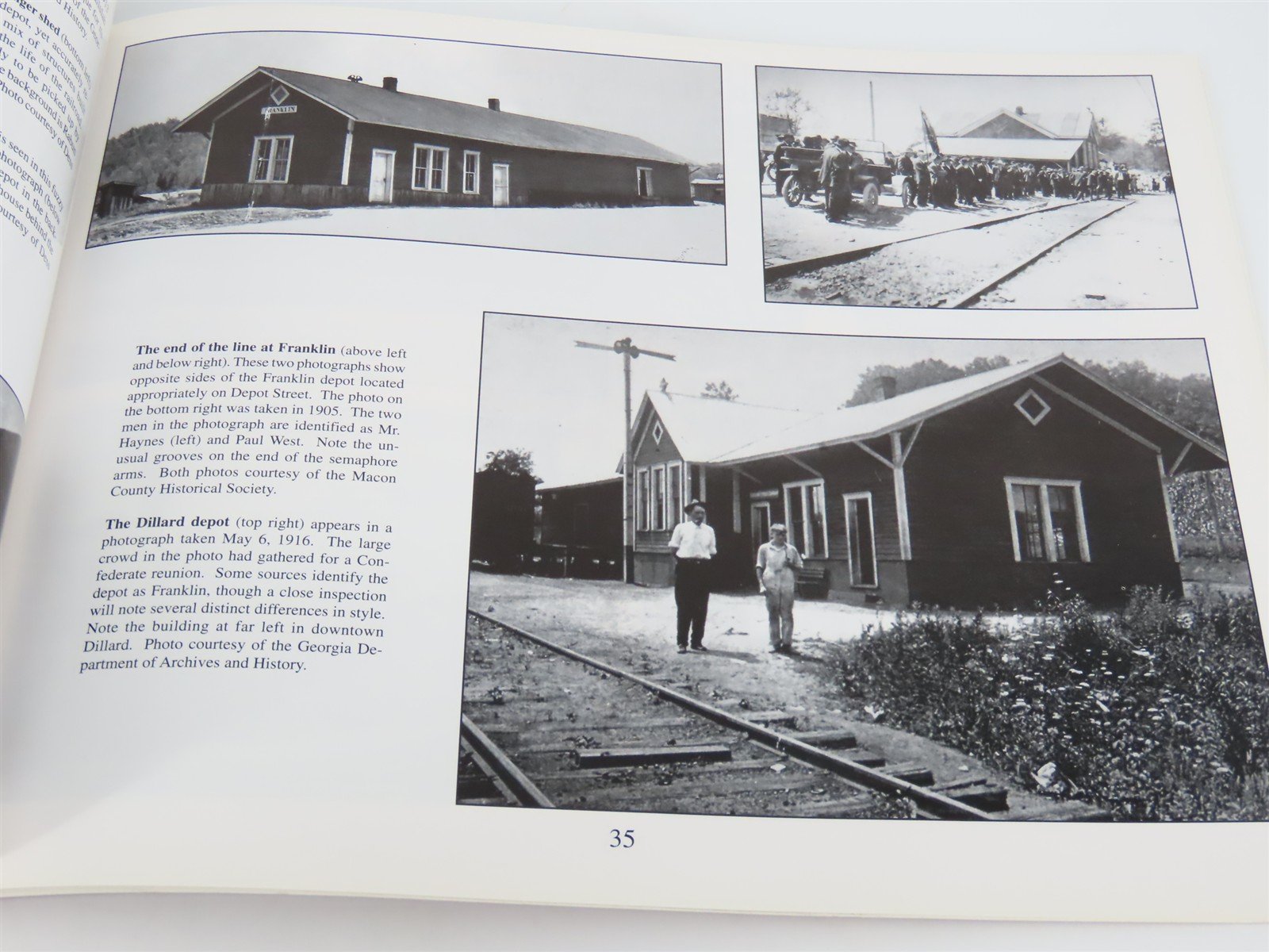 The Tallulah Falls Railroad 1898-1961 A Photographic Remembrance by Boyd ©1998
