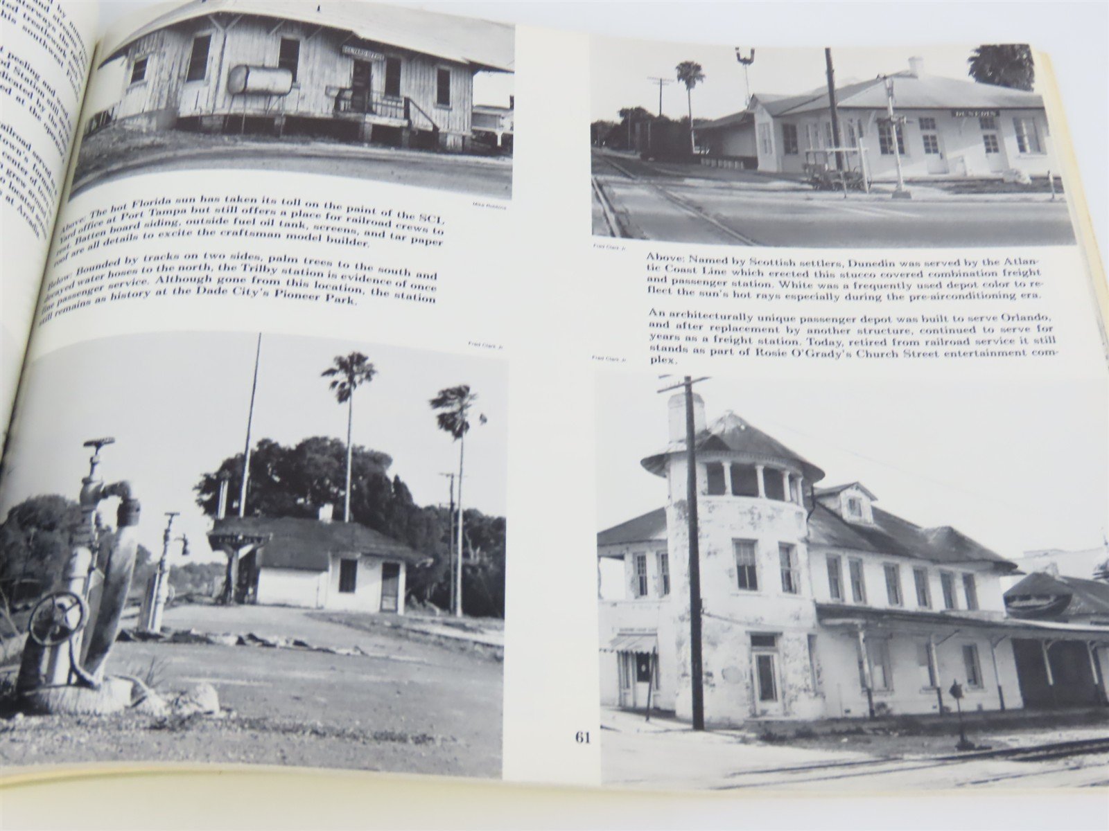 Seaboard Coast Line SCL In Florida A Pictorial History by Warren & Clark SC Book