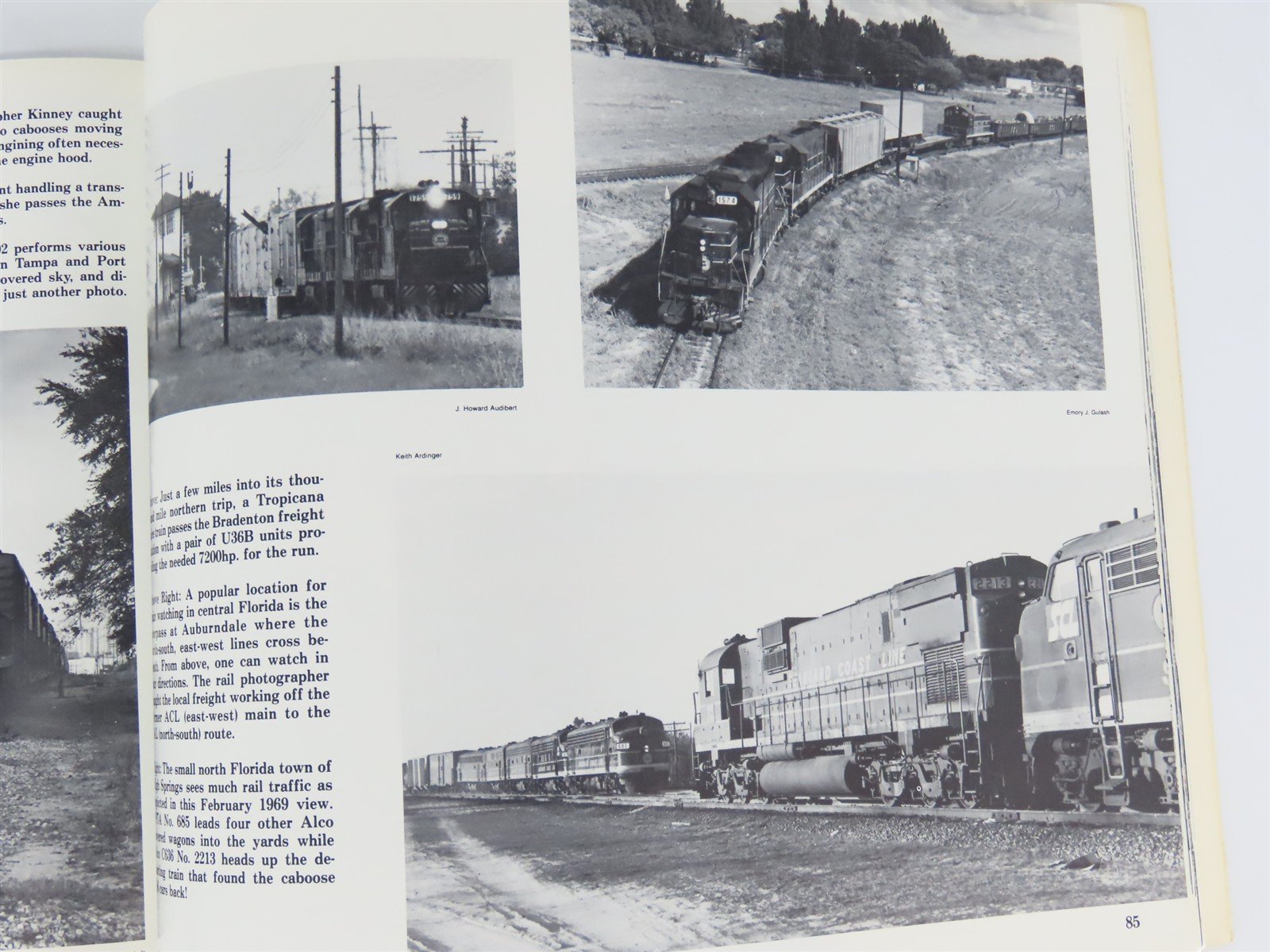 Seaboard Coast Line SCL In Florida A Pictorial History by Warren & Clark SC Book