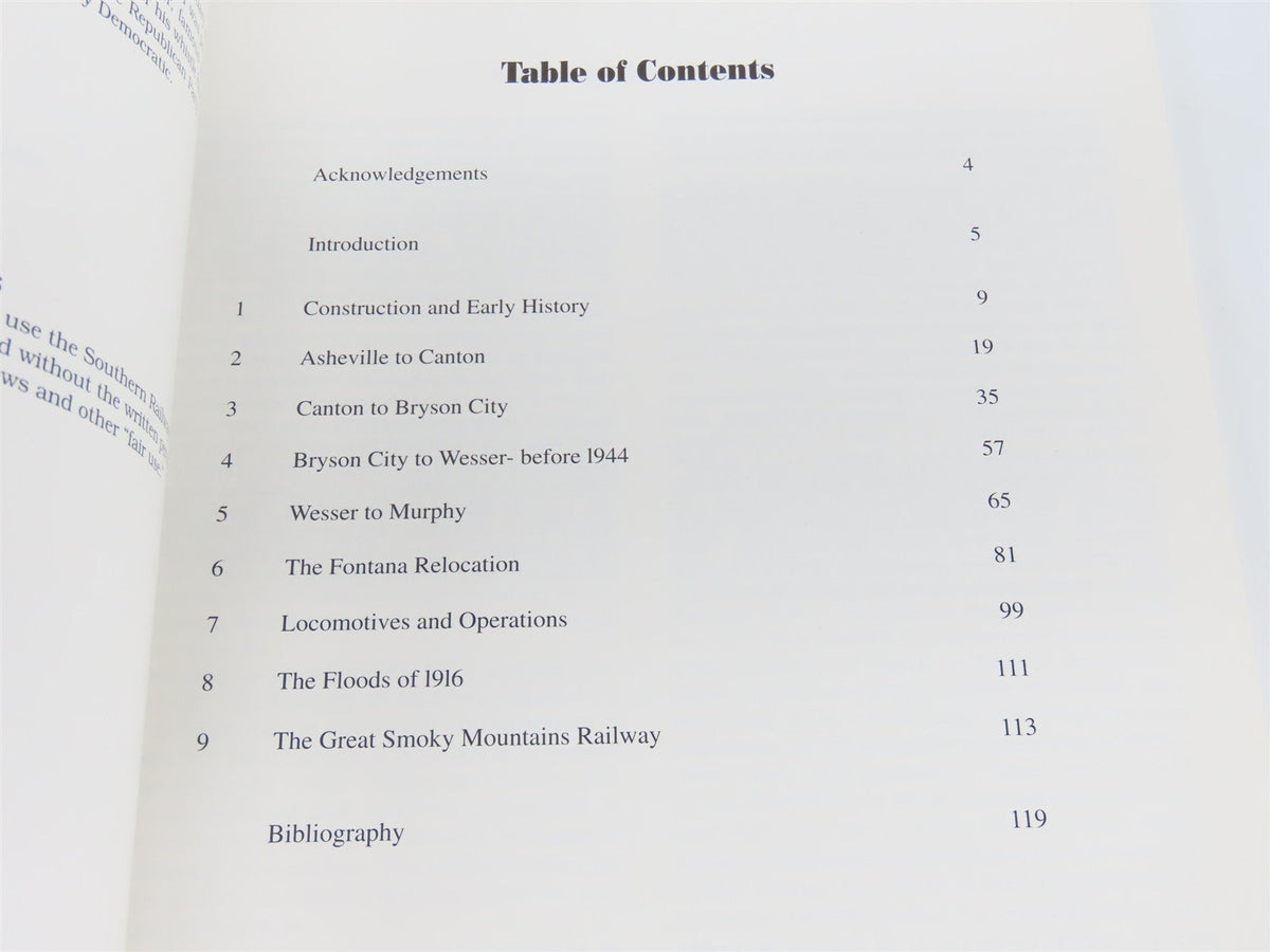 Southern Railway&#39;s Murphy Branch by Michael George ©1996 SC Book
