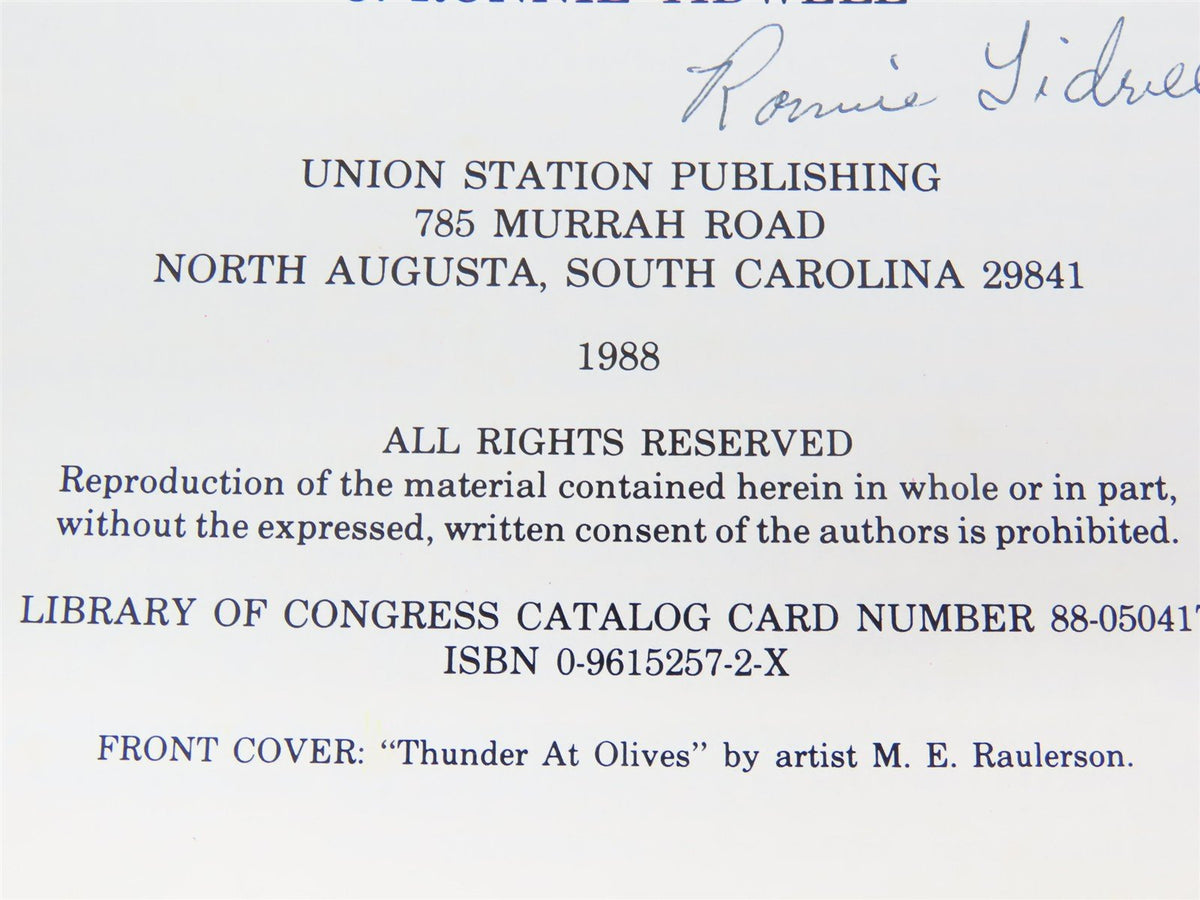 Seaboard Air Line Railway Album by Langley, Beckum &amp; Tidwell ©1988 SC Bk- SIGNED