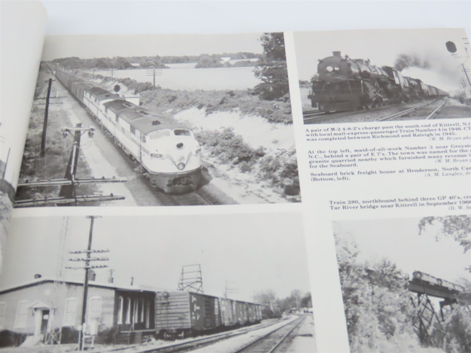 Seaboard Air Line Railway Album by Langley, Beckum & Tidwell ©1988 SC Bk- SIGNED