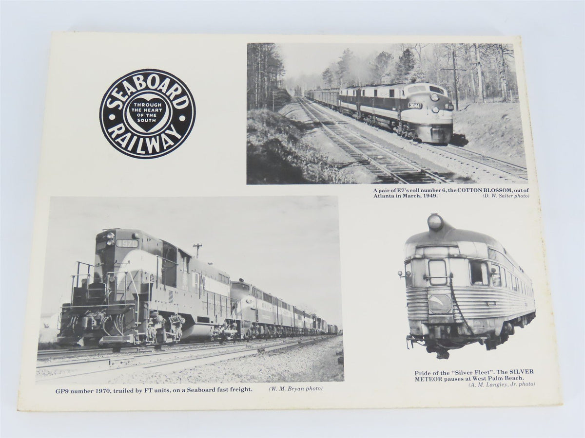 Seaboard Air Line Railway Album by Langley, Beckum &amp; Tidwell ©1988 SC Bk- SIGNED