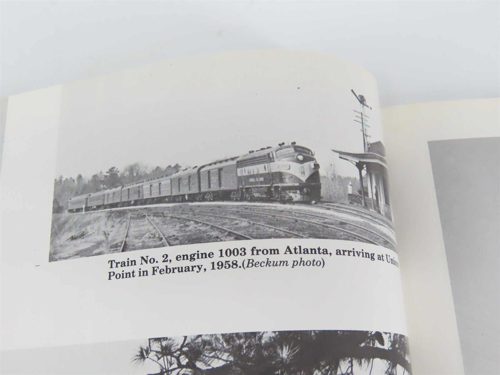 Georgia Railroad Album by W.F. Beckum & A.M. Langley ©1985 SC Book - SIGNED