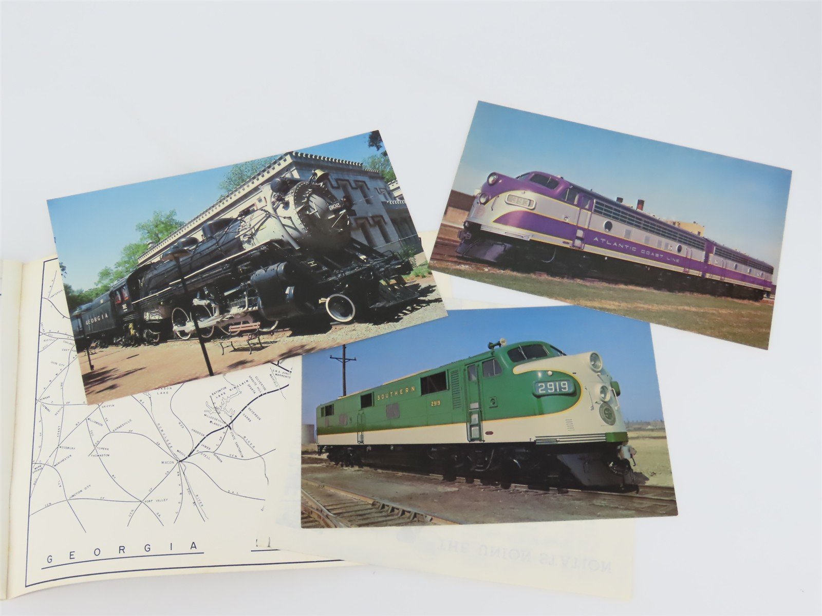 Georgia Railroad Album by W.F. Beckum & A.M. Langley ©1985 SC Book - SIGNED