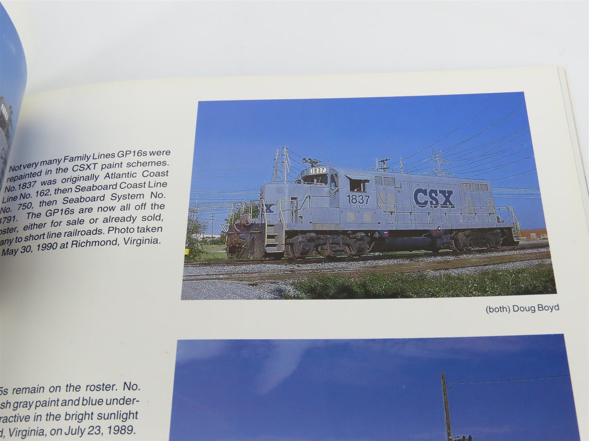 Diesel Locomotives of CSXT &amp; Predecessors in Color by Nuckles &amp; Dixon ©1993