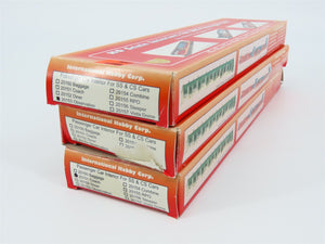 LOT of 3 HO International Hobby Corp Passenger Car Interiors