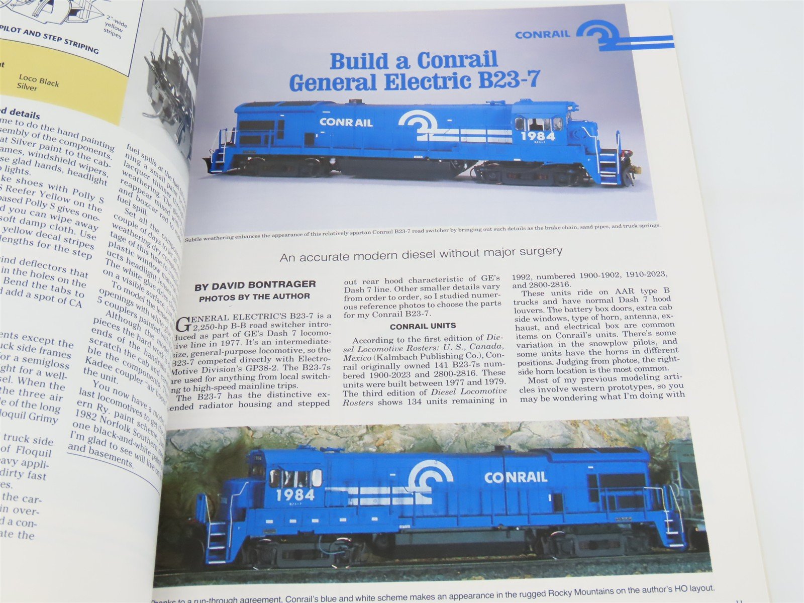 Diesel Detailing Projects Prototype Modeling in HO Scale by Johnson ©1995 SC Bk