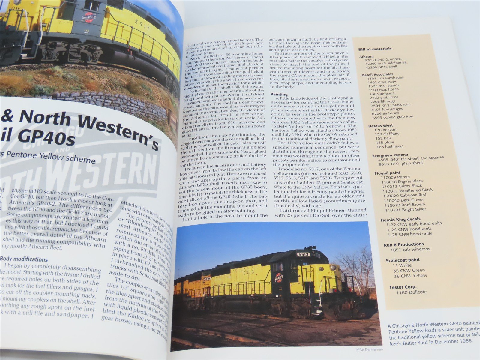 Diesel Detailing Projects Prototype Modeling in HO Scale by Johnson ©1995 SC Bk