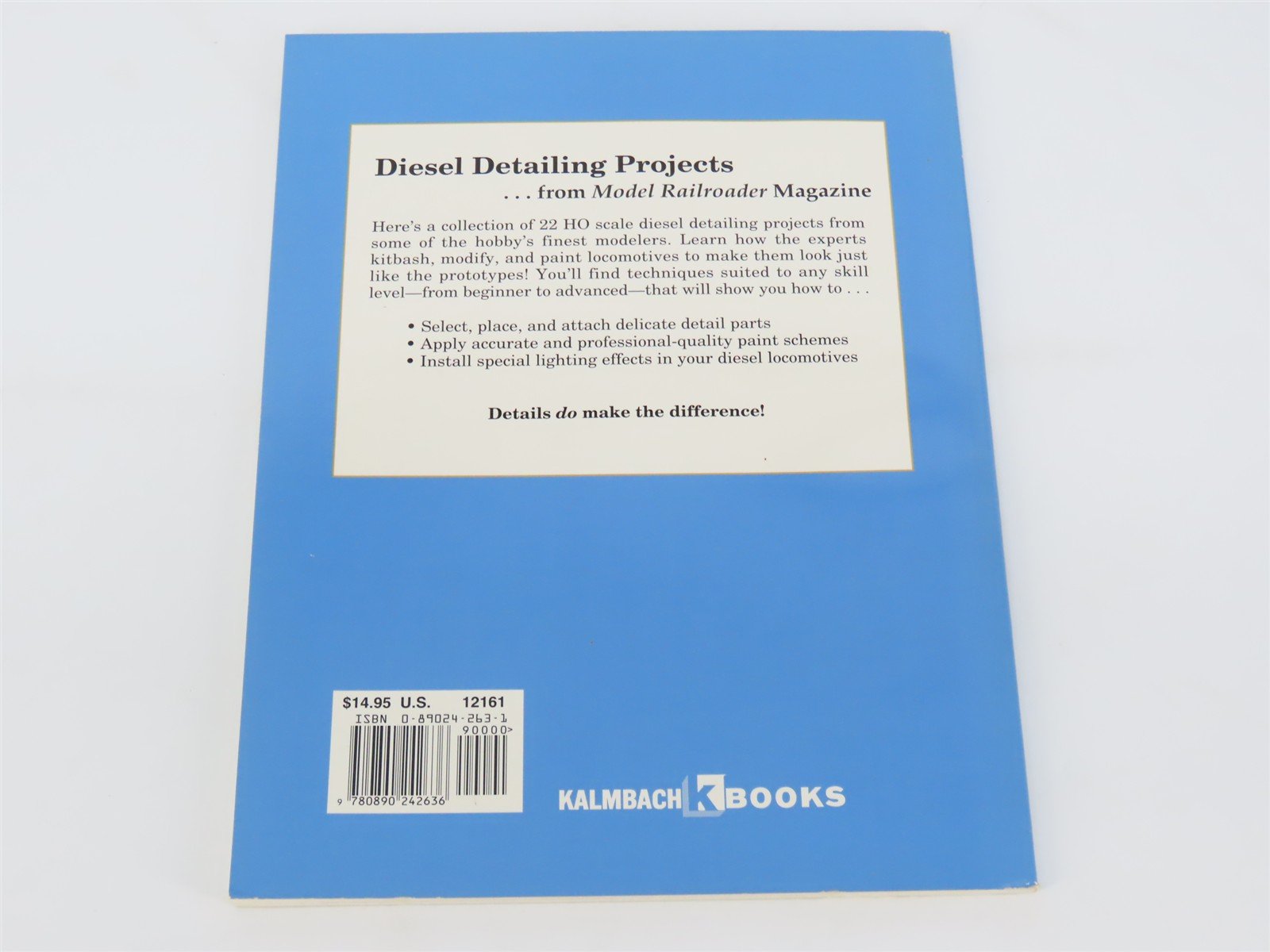 Diesel Detailing Projects Prototype Modeling in HO Scale by Johnson ©1995 SC Bk