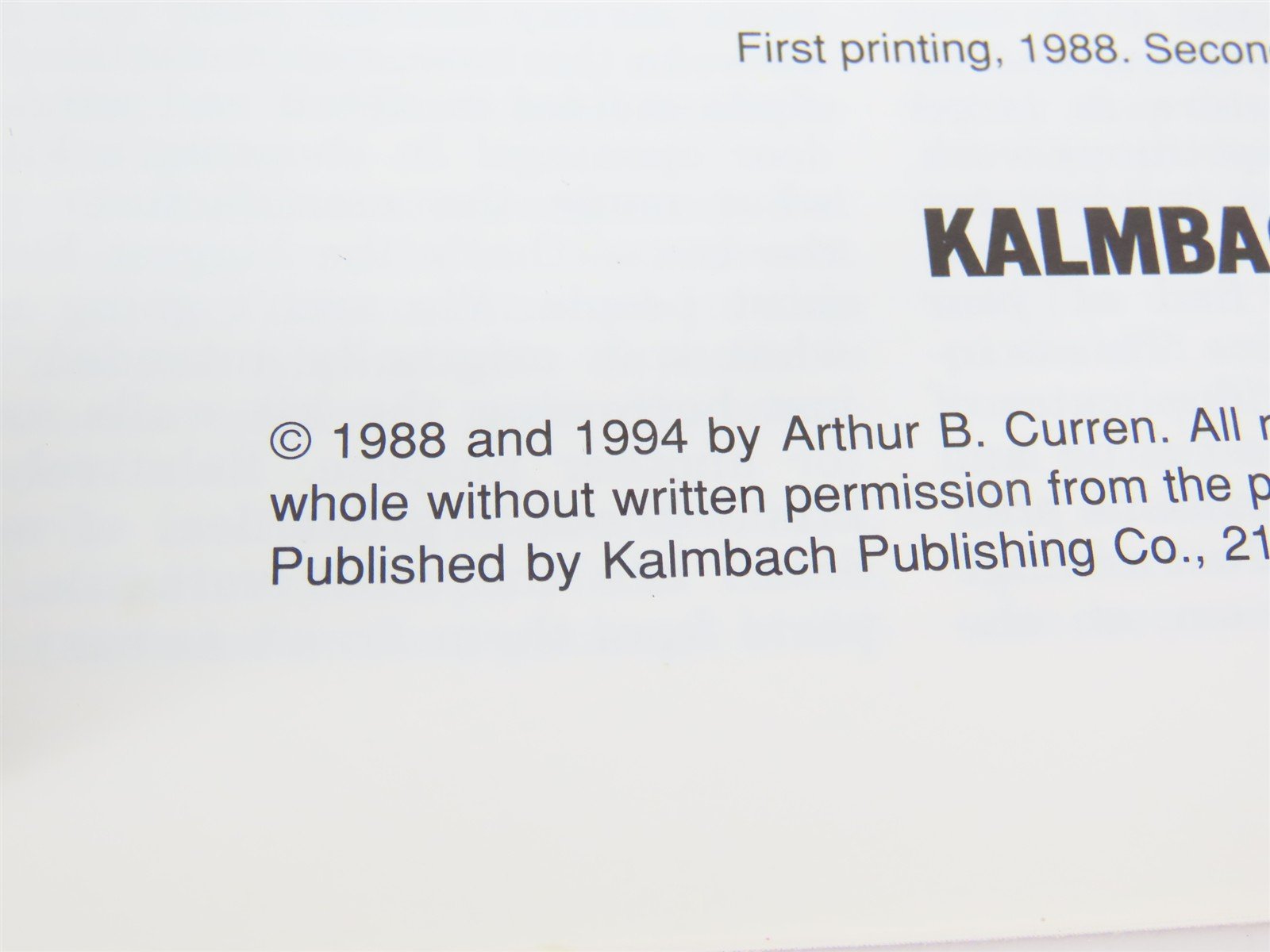 Kitbashing HO Model Railroad Structures by Art Curren ©1994 SC Book