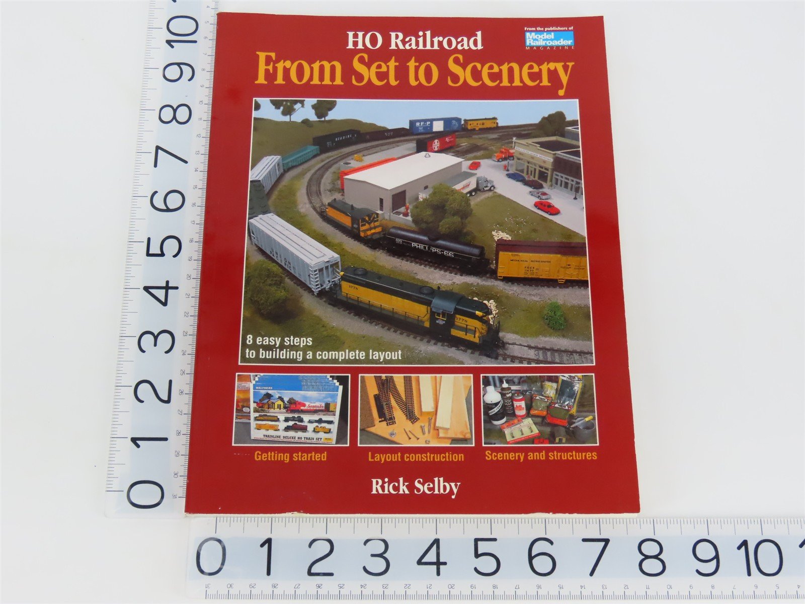HO Railroad From Set to Scenery by Rick Selby ©1995 SC Book