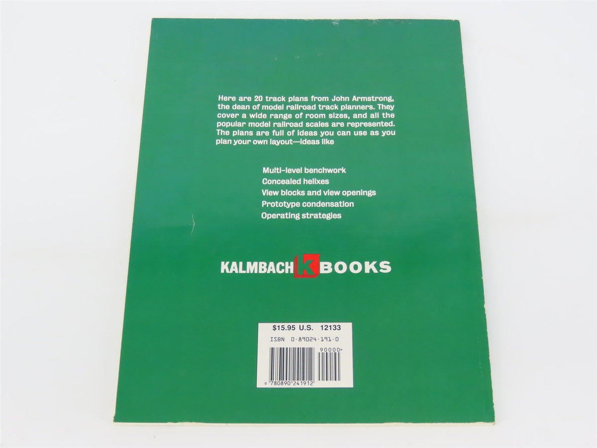 Model Railroad Handbook No. 44 - 20 Custom Designed Track Plans by Armstrong