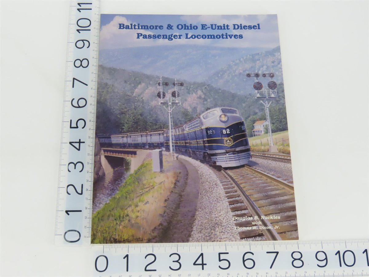 Baltimore &amp; Ohio E-Unit Diesel Passenger Locomotives by Nuckles &amp; Dixon ©1994