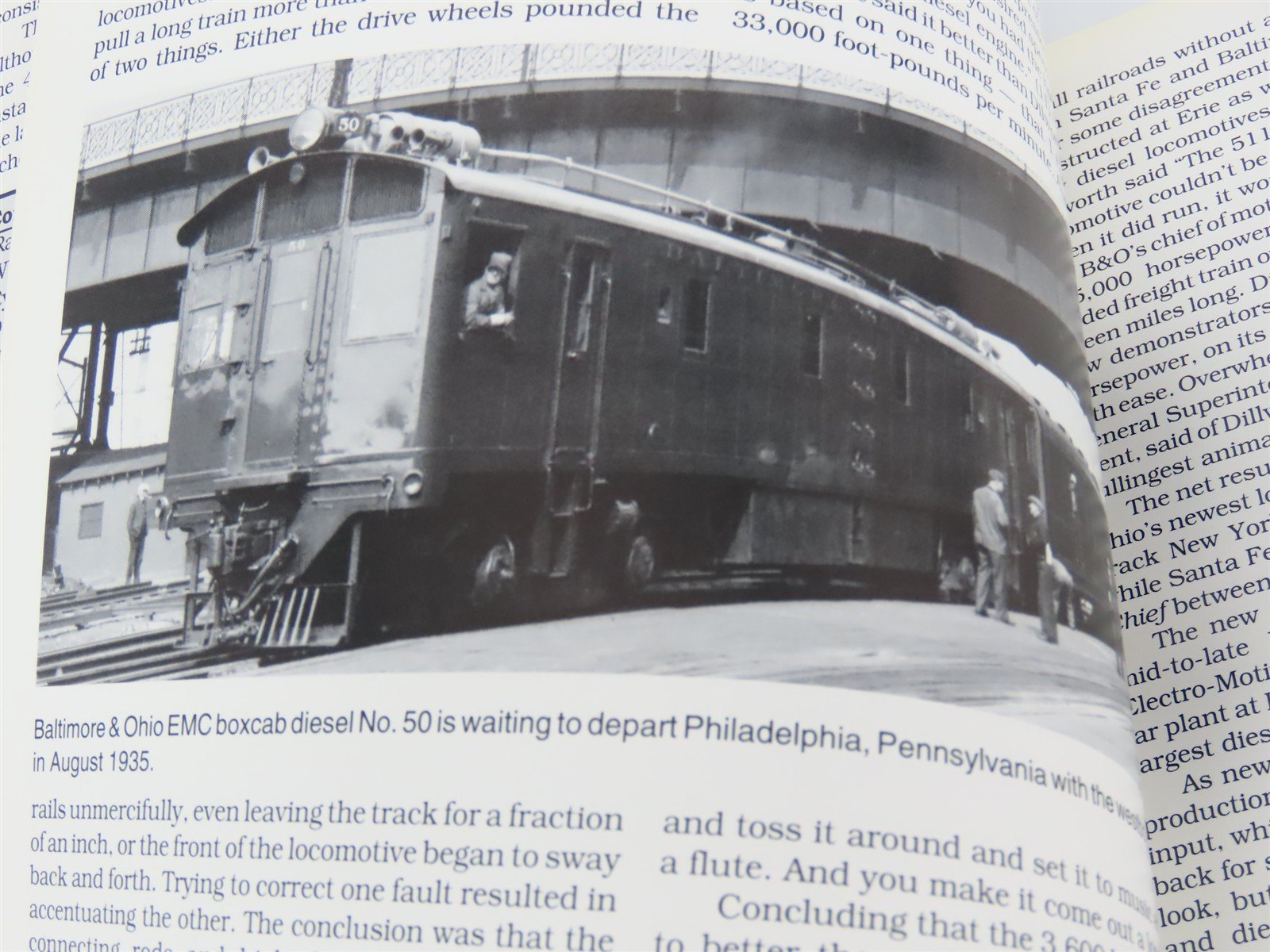 Baltimore & Ohio E-Unit Diesel Passenger Locomotives by Nuckles & Dixon ©1994