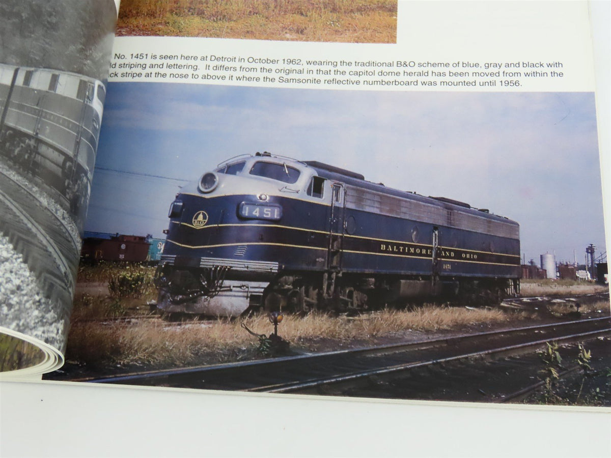 Baltimore &amp; Ohio E-Unit Diesel Passenger Locomotives by Nuckles &amp; Dixon ©1994