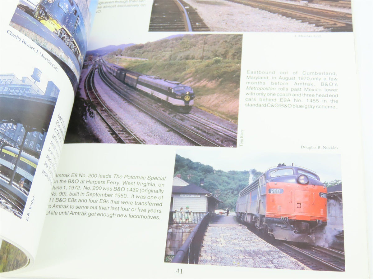 Baltimore &amp; Ohio E-Unit Diesel Passenger Locomotives by Nuckles &amp; Dixon ©1994