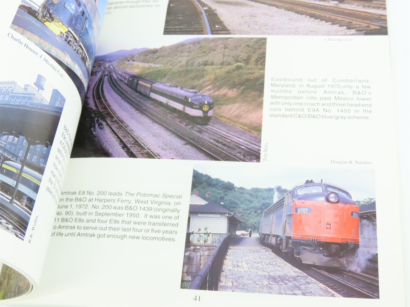 Baltimore & Ohio E-Unit Diesel Passenger Locomotives by Nuckles & Dixon ©1994