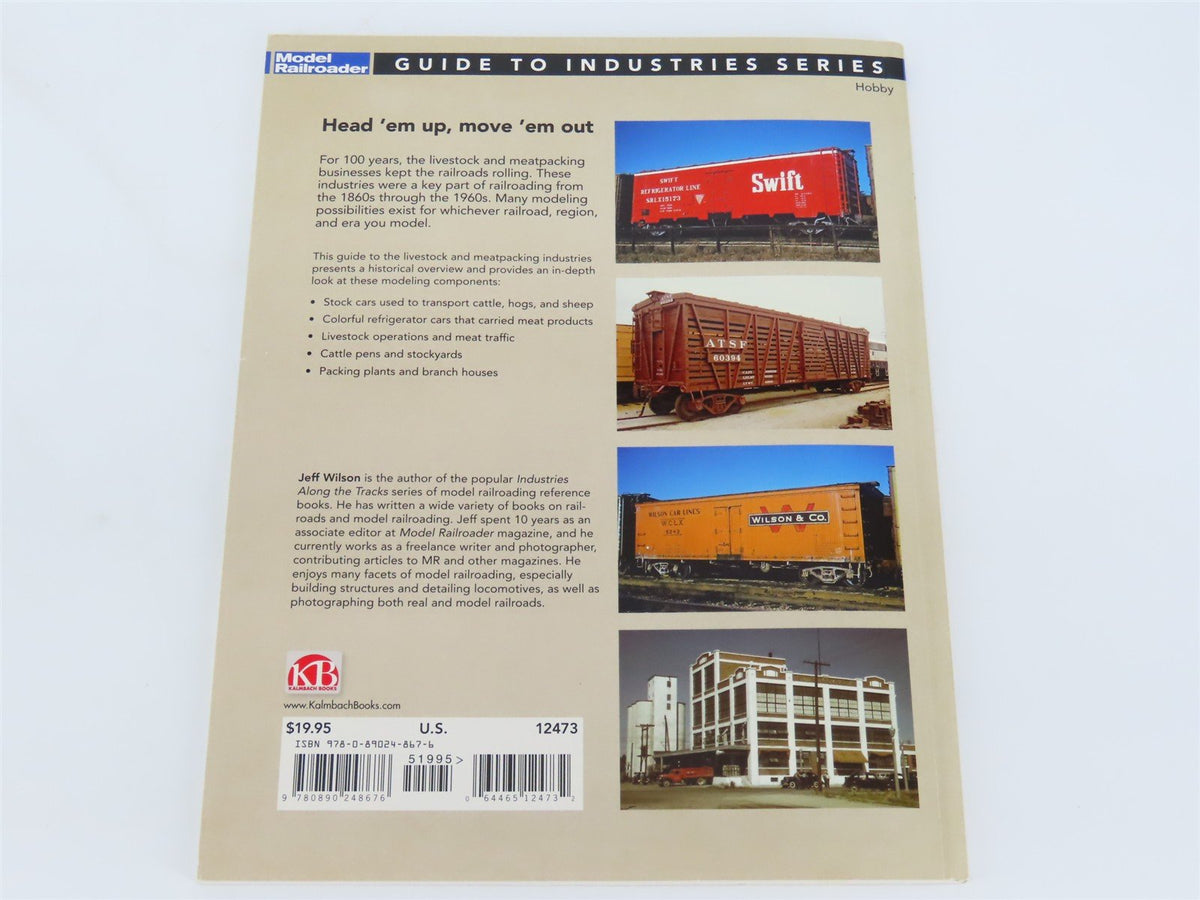 Model Railroader Books: Guide To Industries Series Livestock &amp; Meatpacking SC Bk