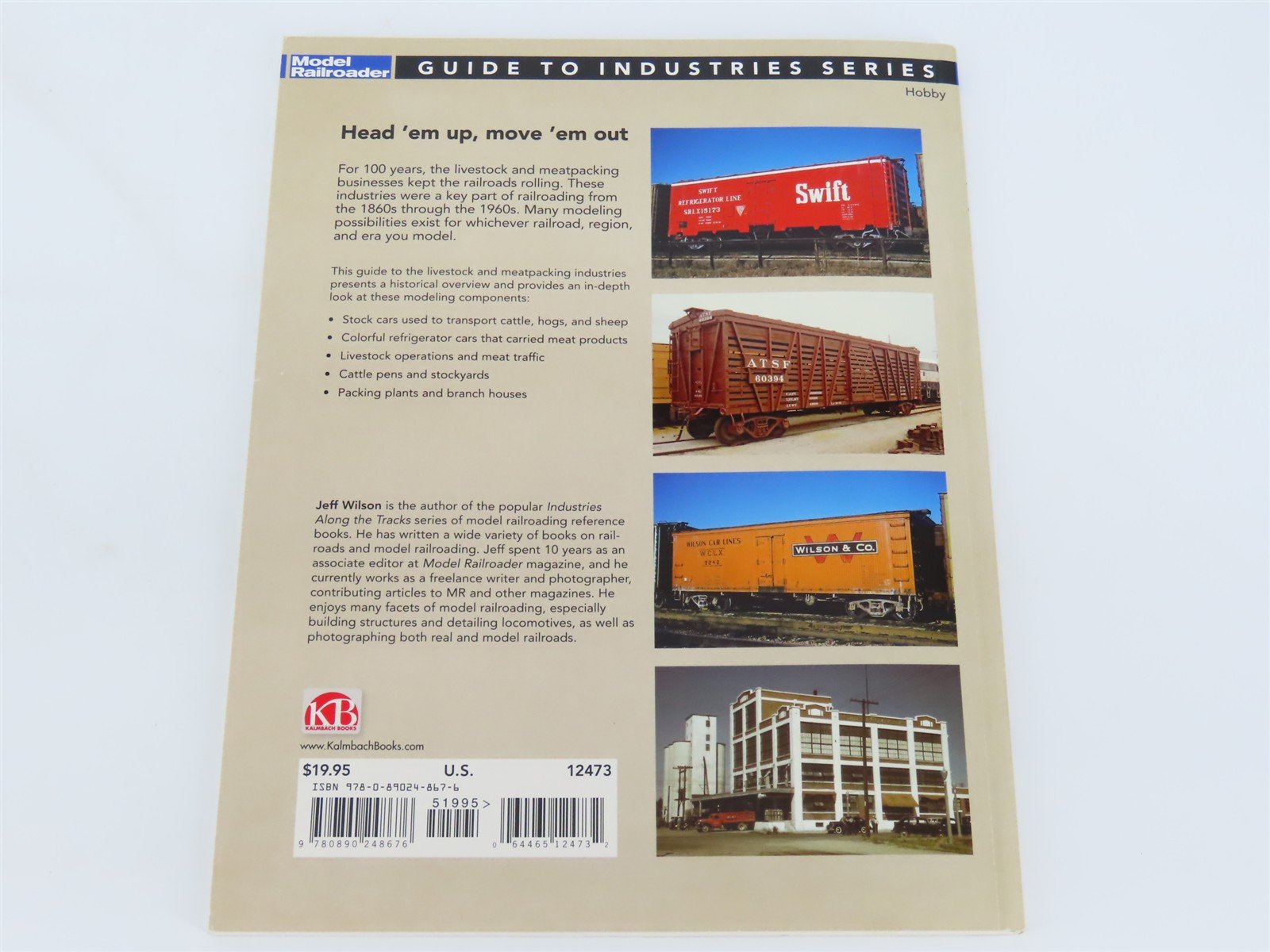 Model Railroader Books: Guide To Industries Series Livestock & Meatpacking SC Bk