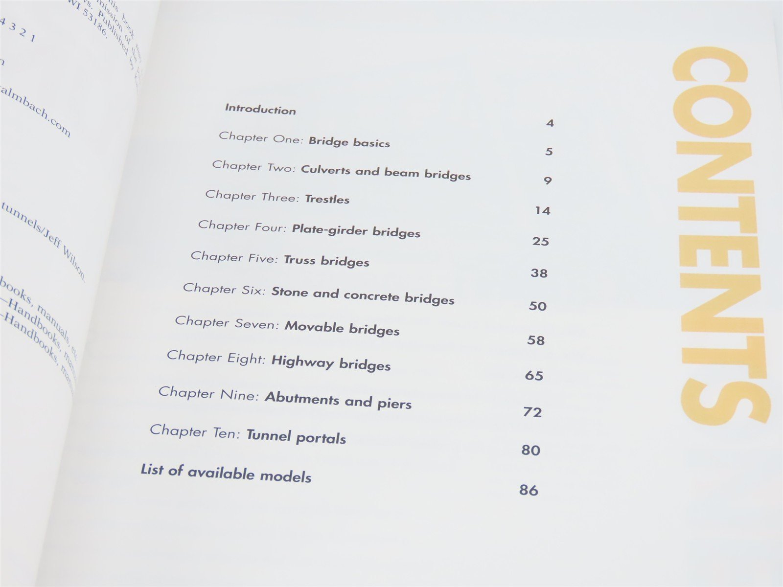 Model Railroader Books: Guide To Bridges, Trestles & Tunnels by Jeff Wilson SC