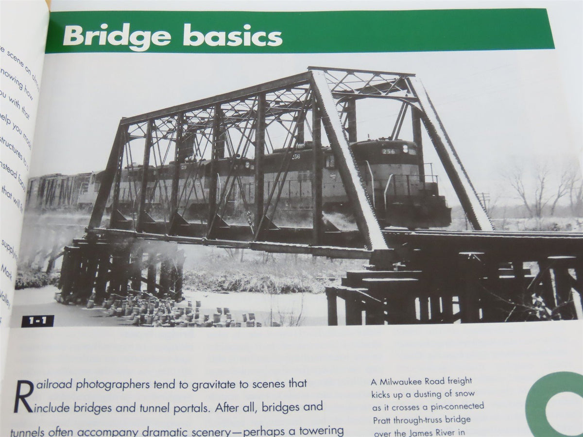 Model Railroader Books: Guide To Bridges, Trestles &amp; Tunnels by Jeff Wilson SC