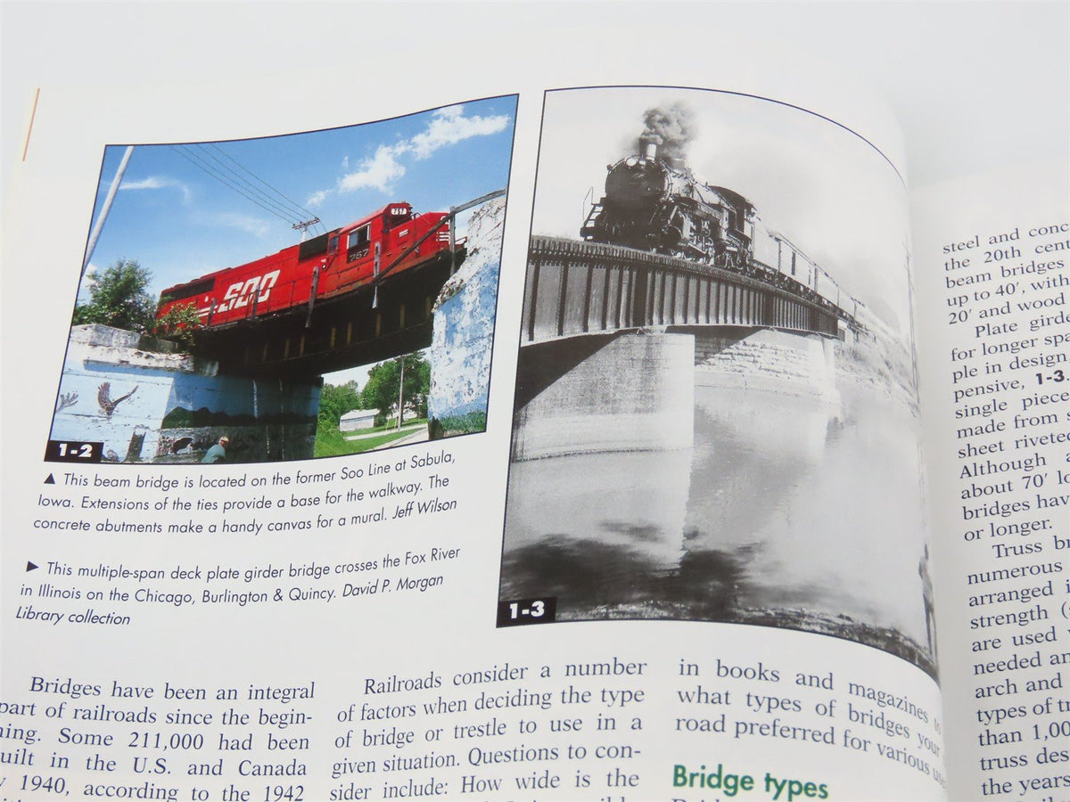 Model Railroader Books: Guide To Bridges, Trestles &amp; Tunnels by Jeff Wilson SC