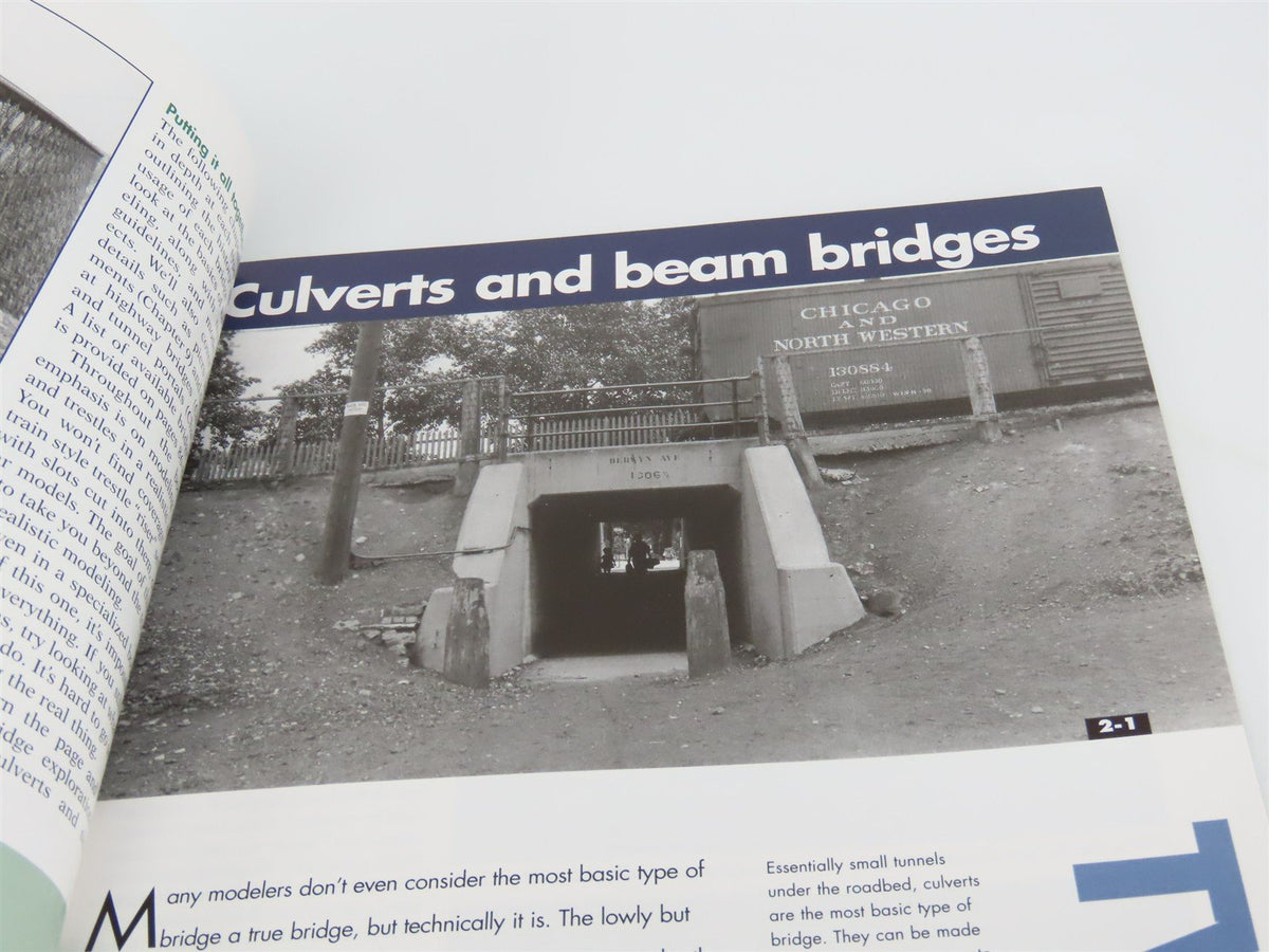 Model Railroader Books: Guide To Bridges, Trestles &amp; Tunnels by Jeff Wilson SC