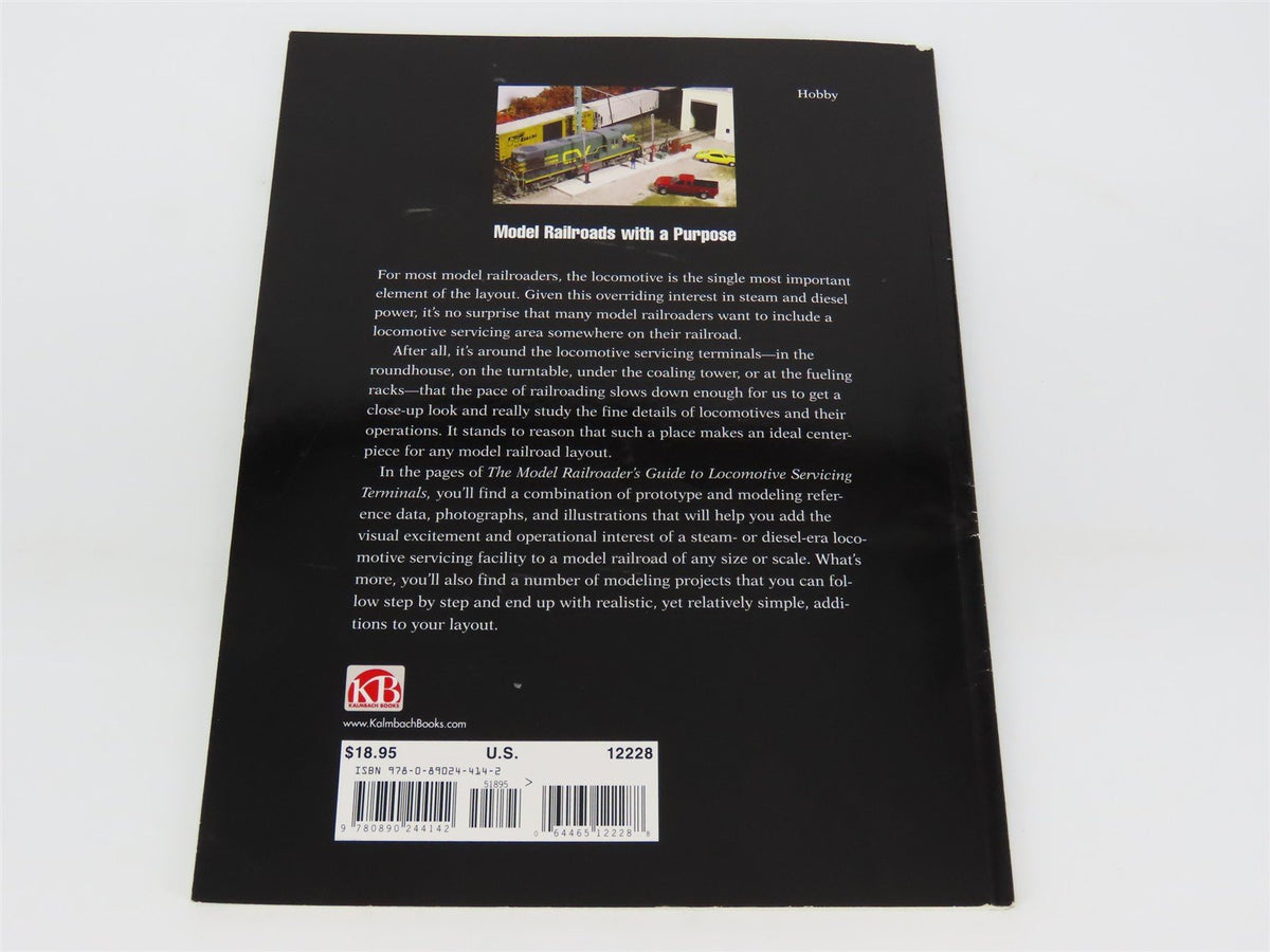 Model Railroader Books: Guide To Locomotive Servicing Terminals by McGuirk SC Bk
