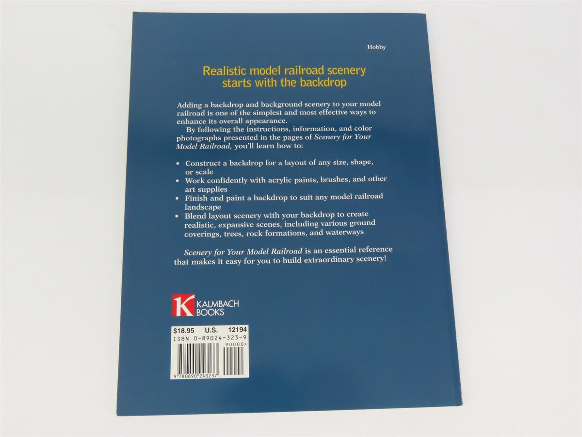 Model Railroader Books Scenery For Your Model Railroad From Backdrop to Tabletop