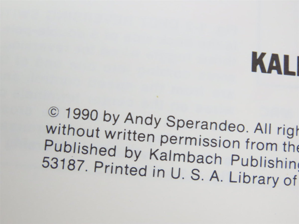 Your Guide To Easy Model Railroad Wiring by Andy Sperandeo ©1990 SC Book