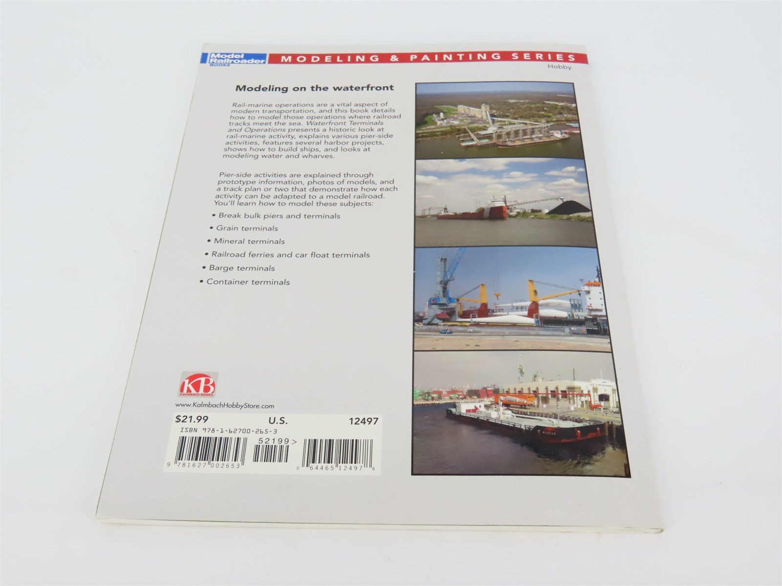 Model Railroader Books: Waterfront Terminals & Operations by Bernard Kempinski