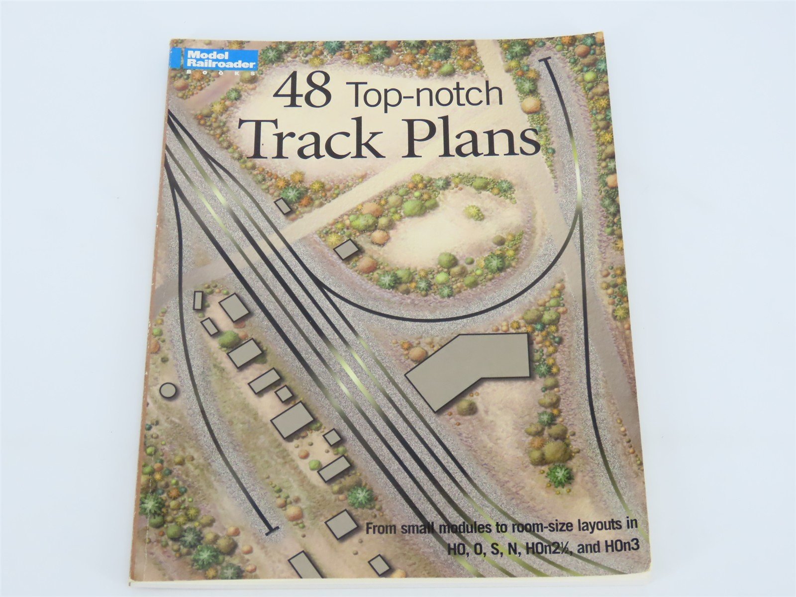 Model Railroader Books: 48 Top-notch Track Plans by Bob Hayden ©1999 SC Book
