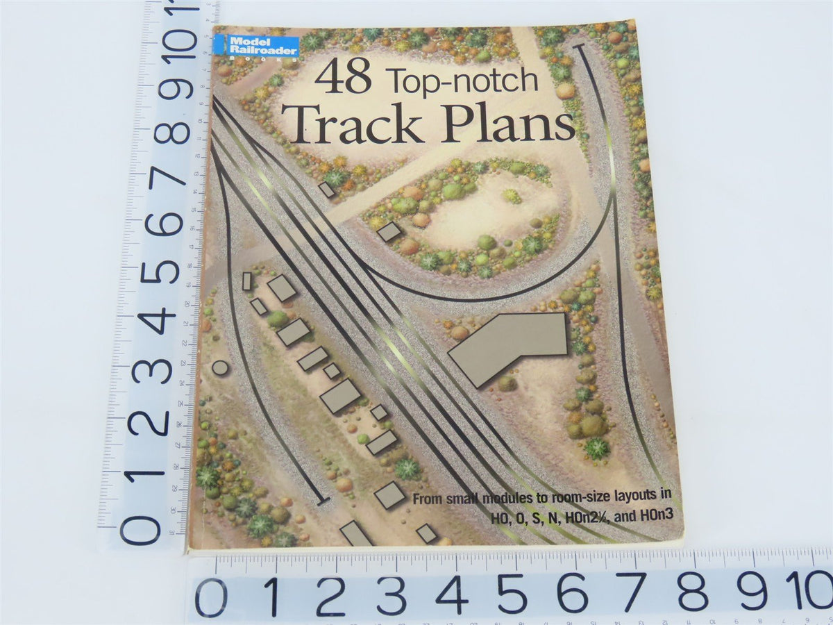 Model Railroader Books: 48 Top-notch Track Plans by Bob Hayden ©1999 SC Book