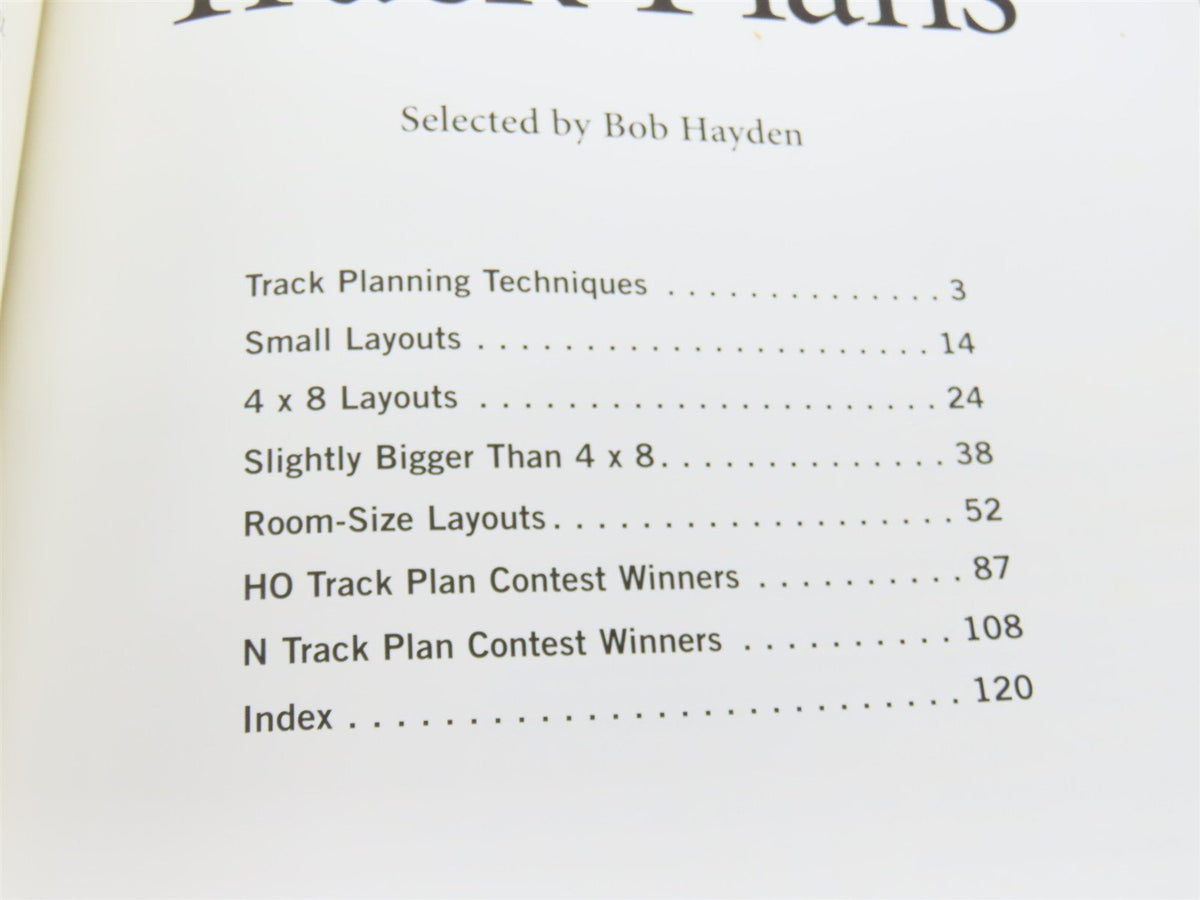 Model Railroader Books: 48 Top-notch Track Plans by Bob Hayden ©1999 SC Book