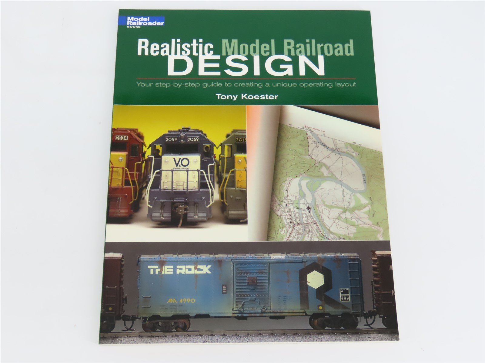 Model Railroader Books: Realistic Model Railroad Design by Tony Koester ©2004