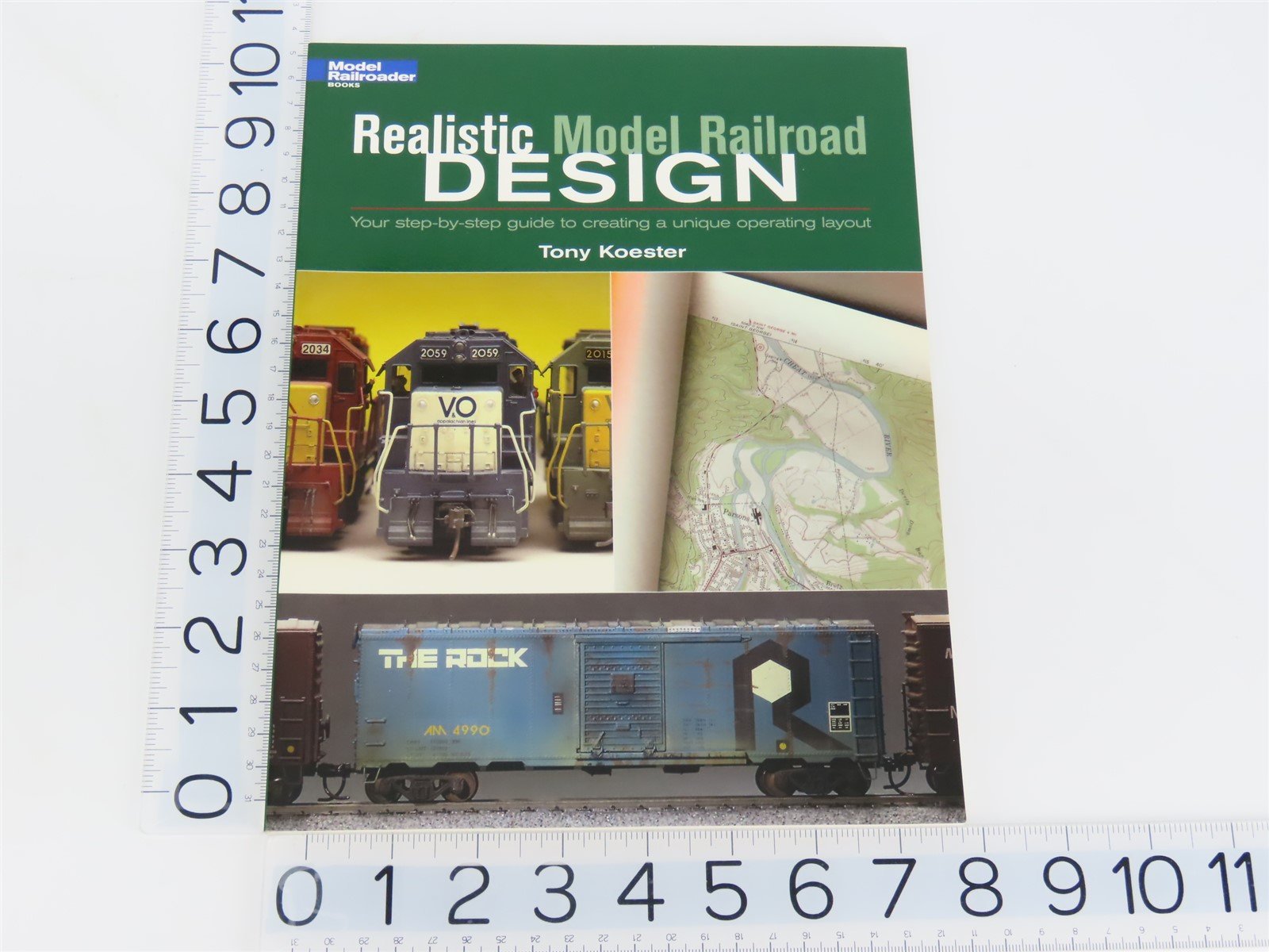 Model Railroader Books: Realistic Model Railroad Design by Tony Koester ©2004