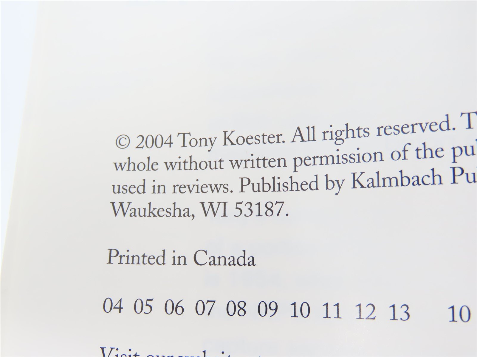 Model Railroader Books: Realistic Model Railroad Design by Tony Koester ©2004