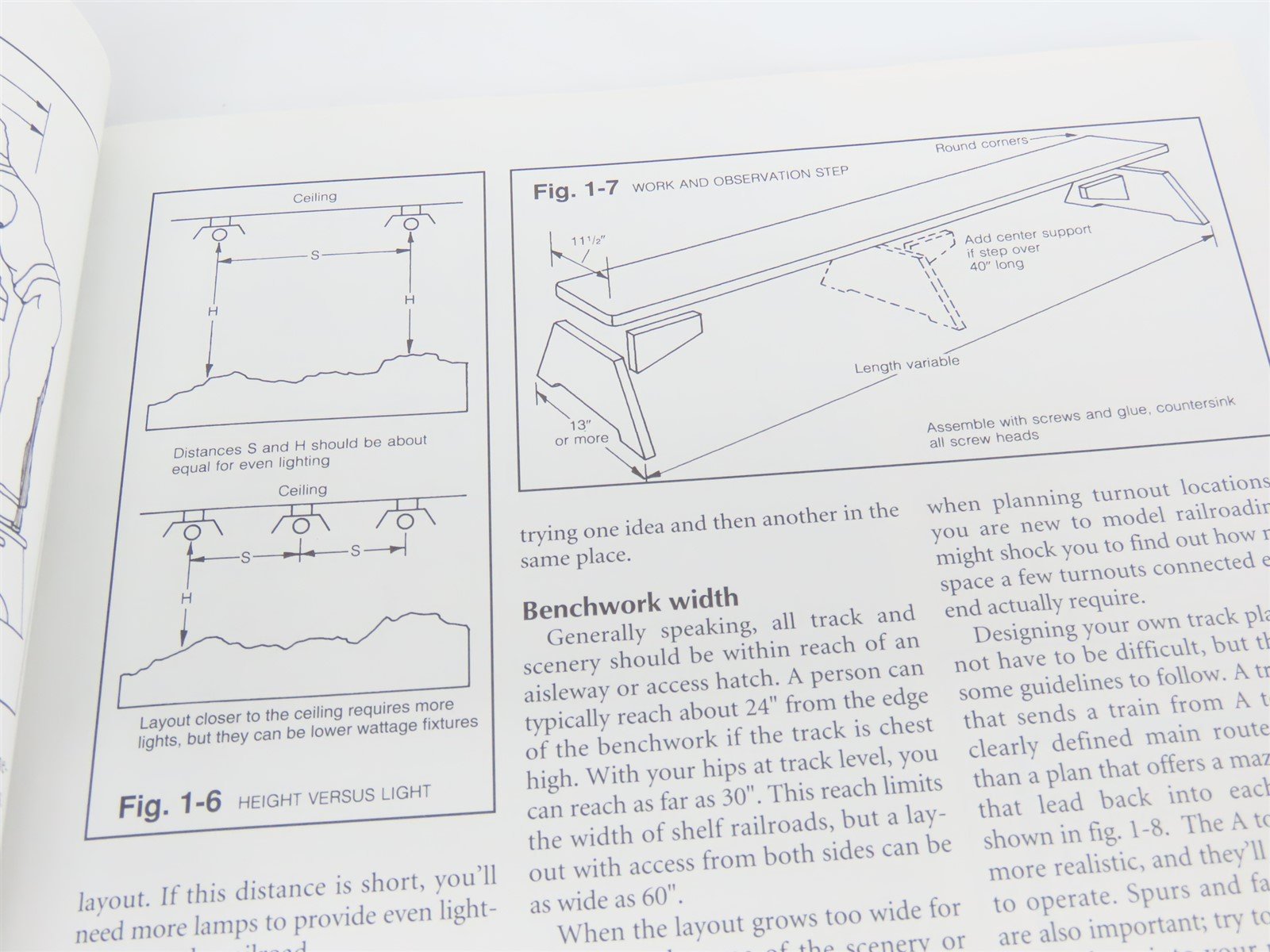 How To Build Model Railroad Benchwork 2nd Edition by Linn H Westcott ©1996 SC Bk