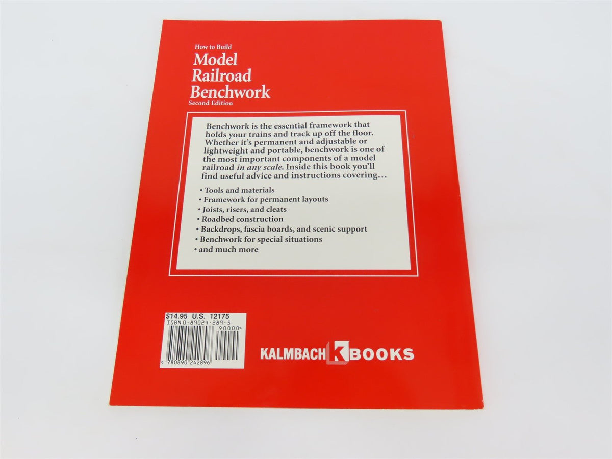 How To Build Model Railroad Benchwork 2nd Edition by Linn H Westcott ©1996 SC Bk