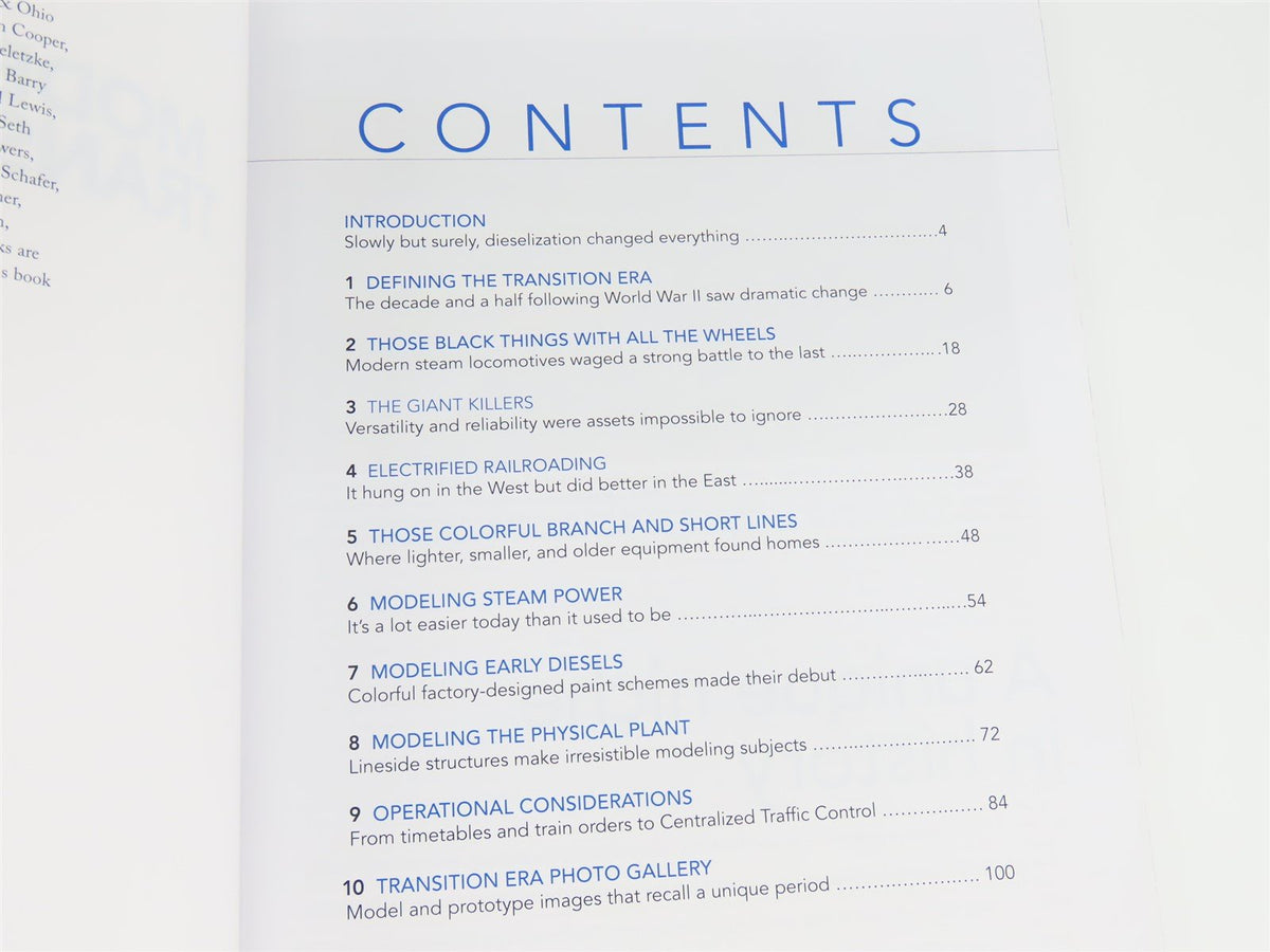 Model Railroader Books: Modeling The Transition Era by Tony Koester ©2017 SC Bk