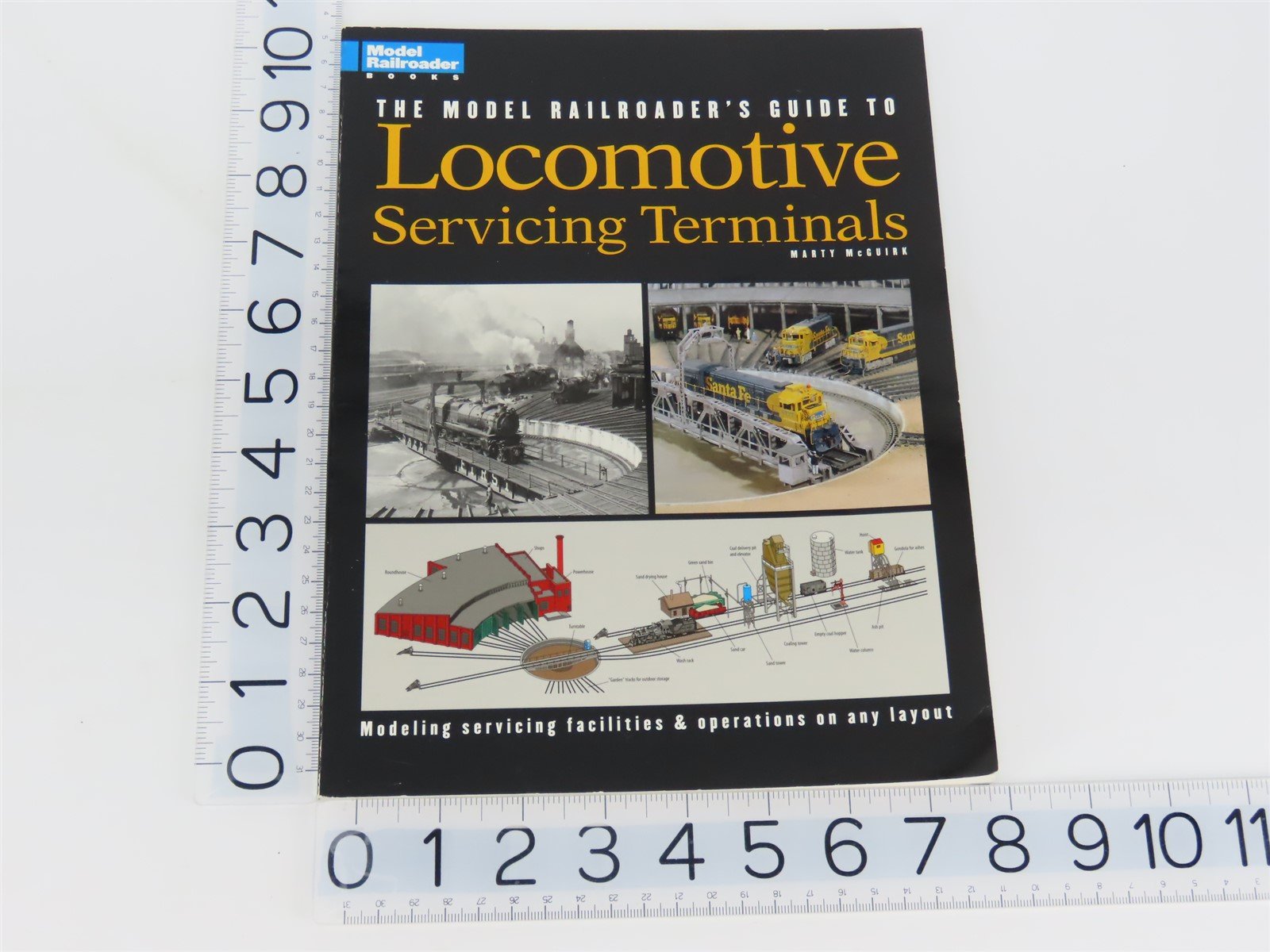 Model Railroader Books: Guide To Locomotive Servicing Terminals by McGuirk
