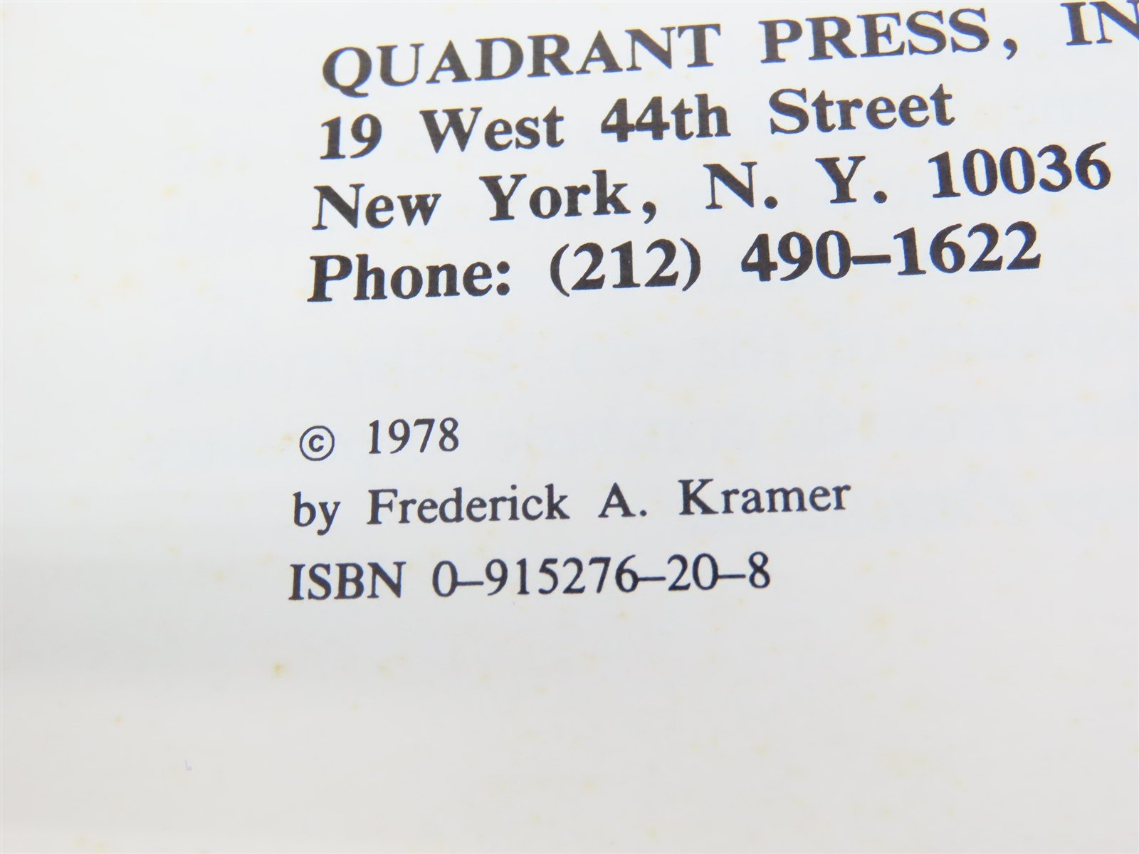 Southern Railway Panorama by Frederick A. Kramer ©1978 SC Book