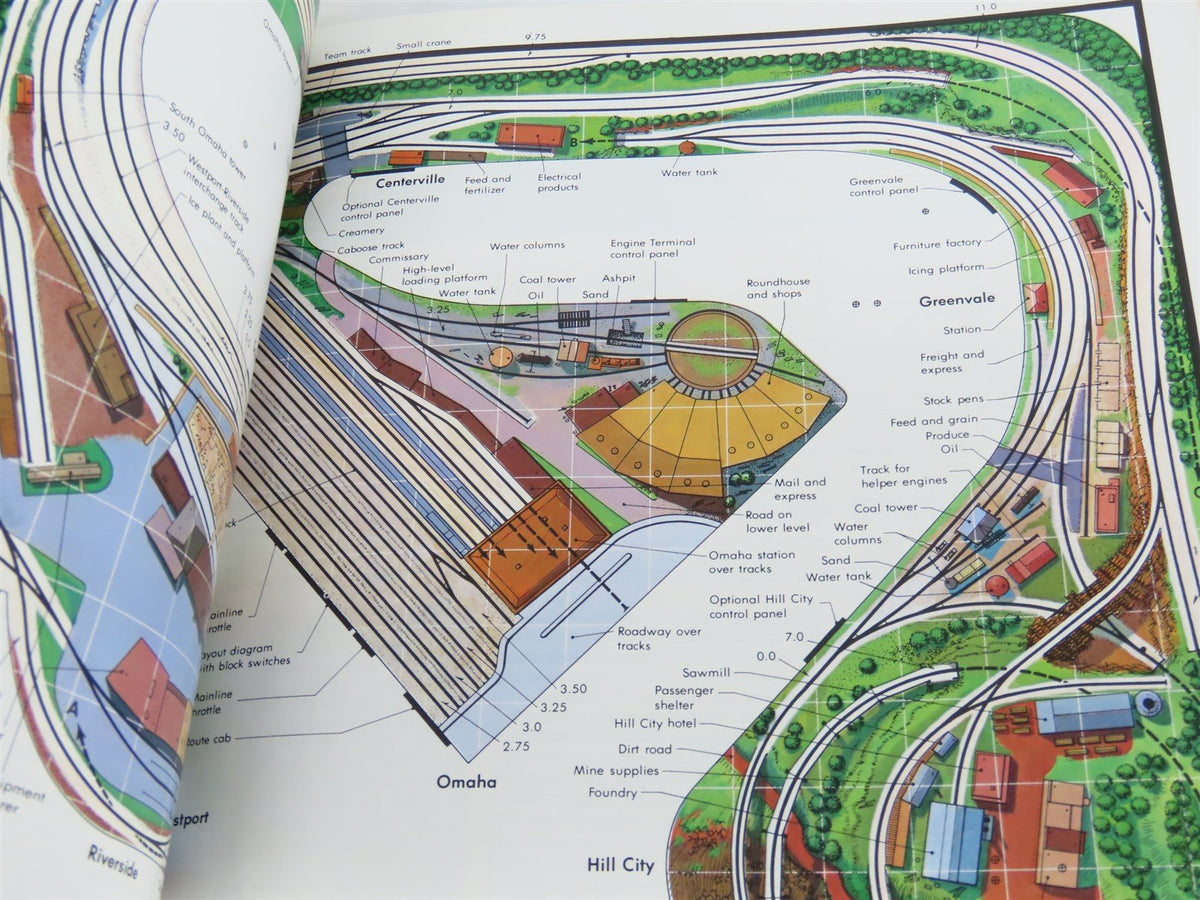 Model Railroad Handbook No. 29 Walkaround Model Railroad Track Plans by Mitchell