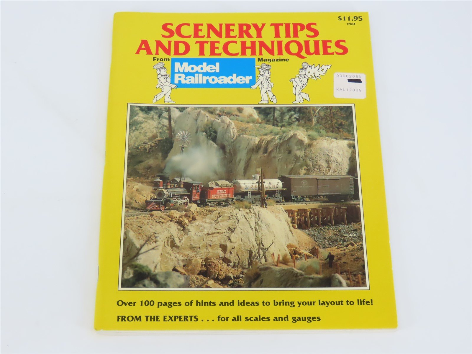Scenery Tips And Techniques from Model Railroader Magazine ©1989 SC Book