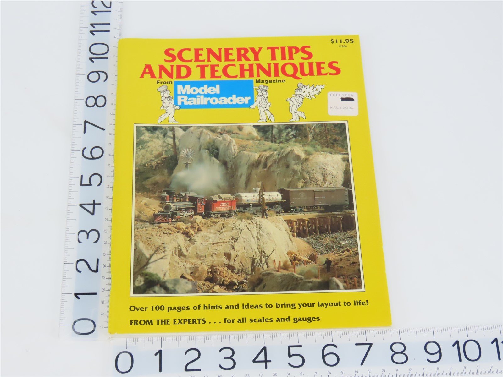 Scenery Tips And Techniques from Model Railroader Magazine ©1989 SC Book