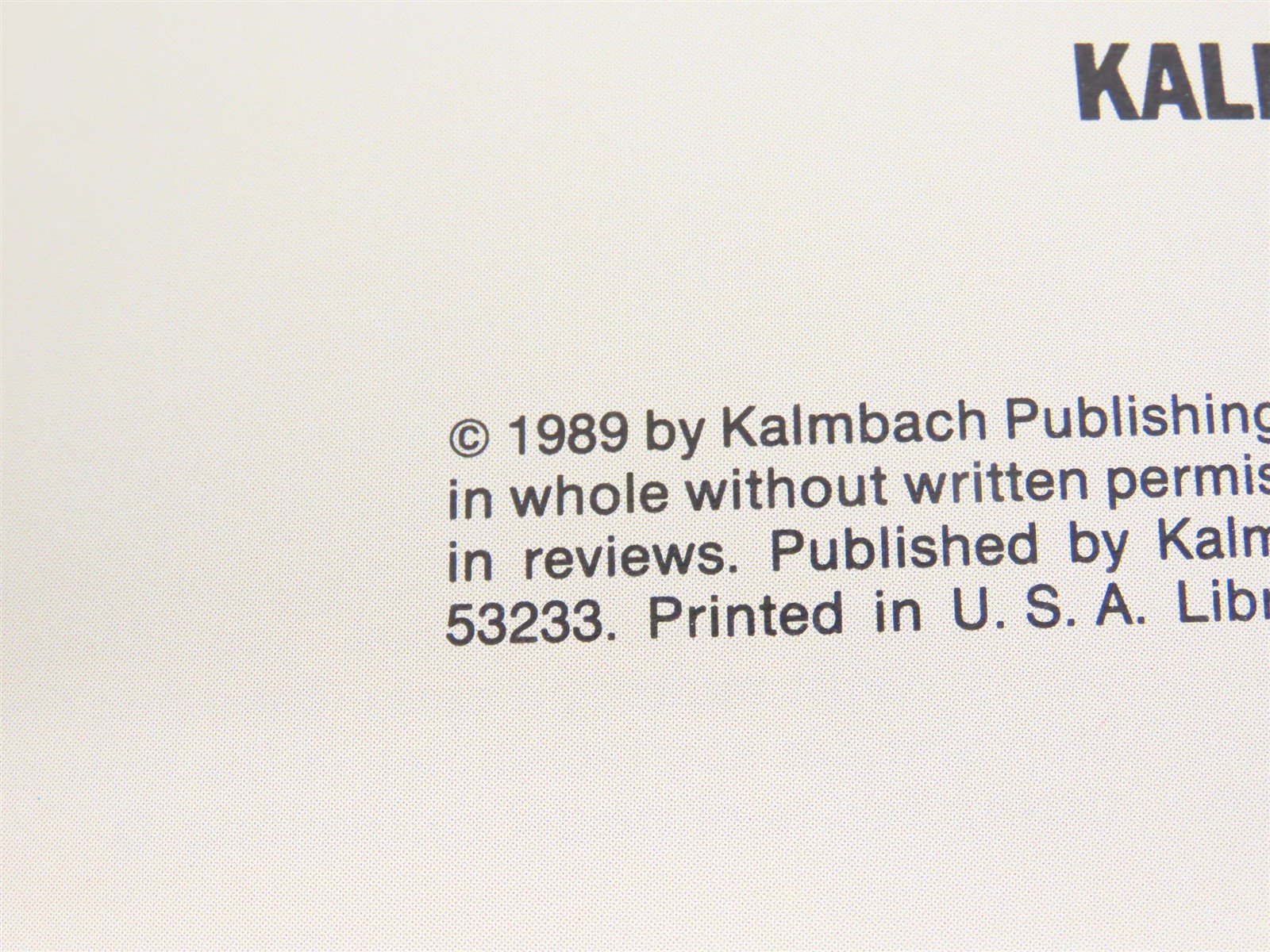 Scenery Tips And Techniques from Model Railroader Magazine ©1989 SC Book