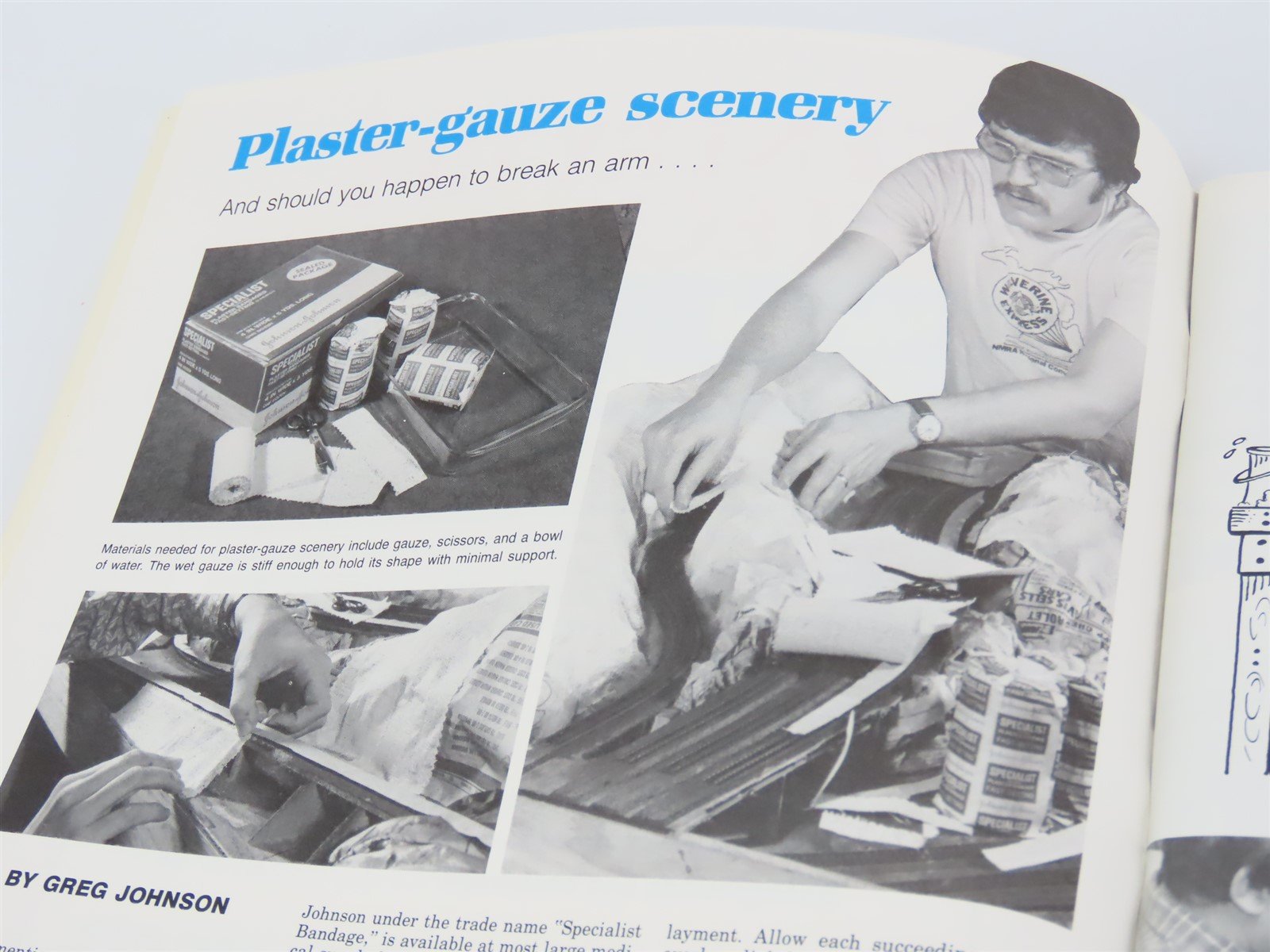 Scenery Tips And Techniques from Model Railroader Magazine ©1989 SC Book